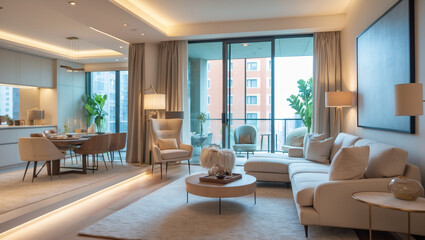 Fototapeta premium Single-Family Home, Townhouse, Condominium, Condo, Apartment – Find Your Perfect Home 