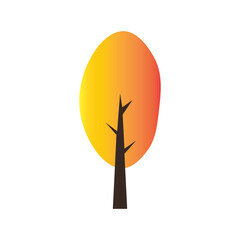 colored tree icon