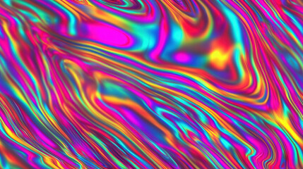 Fototapeta premium arrière-plan de papier froissé irisé multicolore - motif sans bord