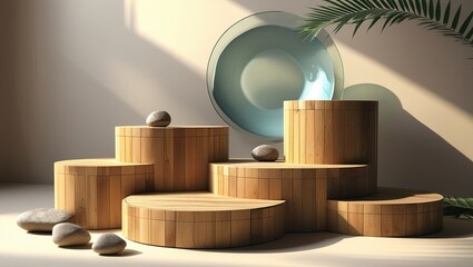Luxury Spa Setting – Sustainable Wood Aesthetic