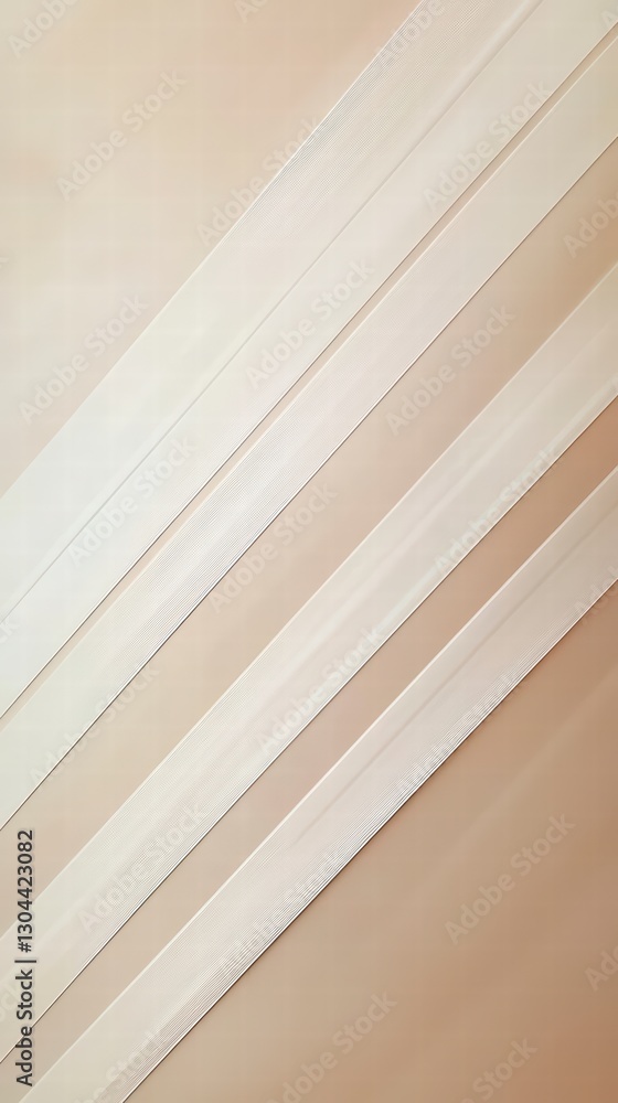 Poster soft lines and neutral tones: a minimalist study in elegance, featuring diagonal lines of delicate m