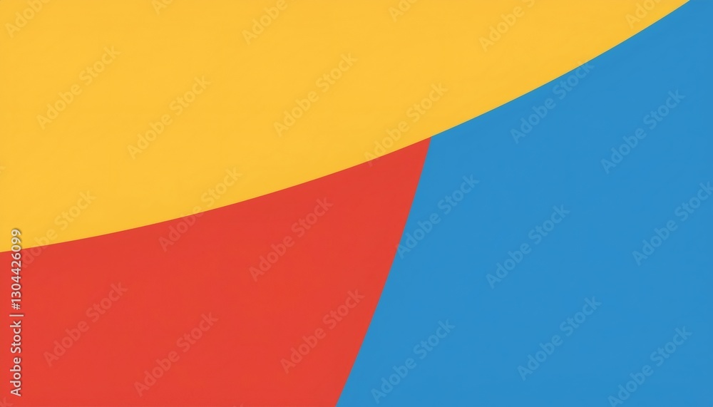 Poster colorful abstract background with intersecting geometric shapes creating a dynamic and modern compos