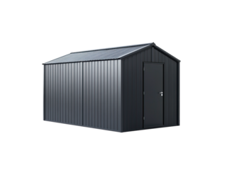 outdoor metal storage shed