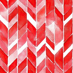 Naklejka premium Abstract Red Watercolor Patterns Modern Design for Branding and Marketing