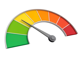 Speedometer Gauge, Performance Tracker for Efficiency, speedometer, gauge, performance, tracker, efficiency, green, yellow, red, dial, measure, fast, accuracy, dashboard, vehicle, engine, power