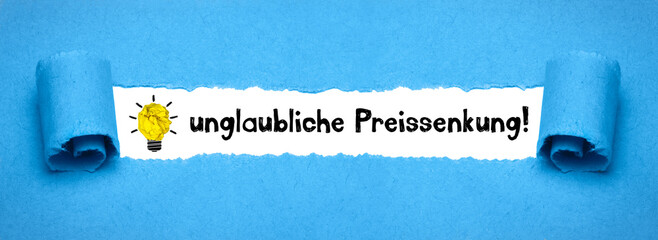 unglaubliche Preissenkung!	
