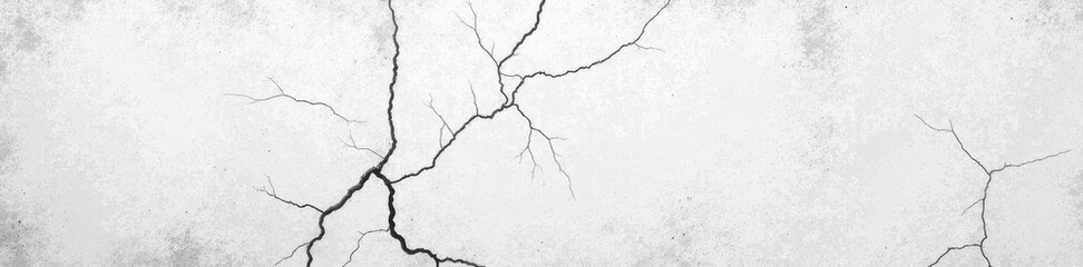 Cracked, faded white concrete wall; grunge aesthetic , concrete, grunge