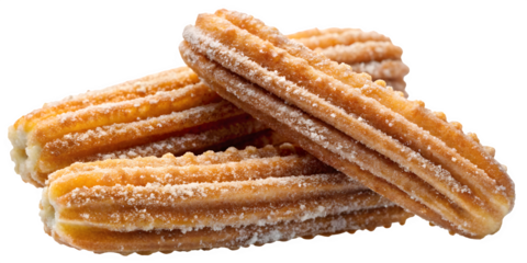 cookies on a white background