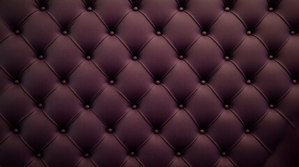 Opulent Upholstery: A close-up of a luxurious, button-tufted upholstery fabric. The rich, deep color and detailed texture evoke a sense of elegance and sophistication.