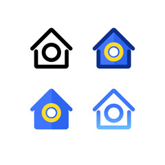 home icon set