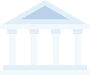 bank flat web icon concept