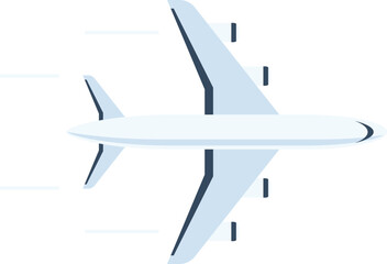 business travel flat web icon concept