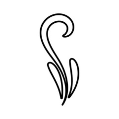 Decorative icon vector. Ornaments elements illustration sign. Decorative elements symbol or logo.