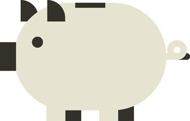 savings flat web icon concept