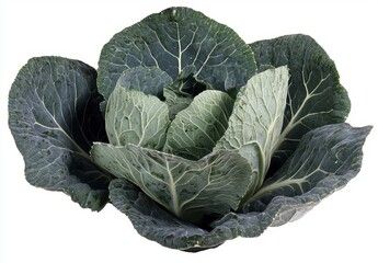 Fresh Green Cabbage Head