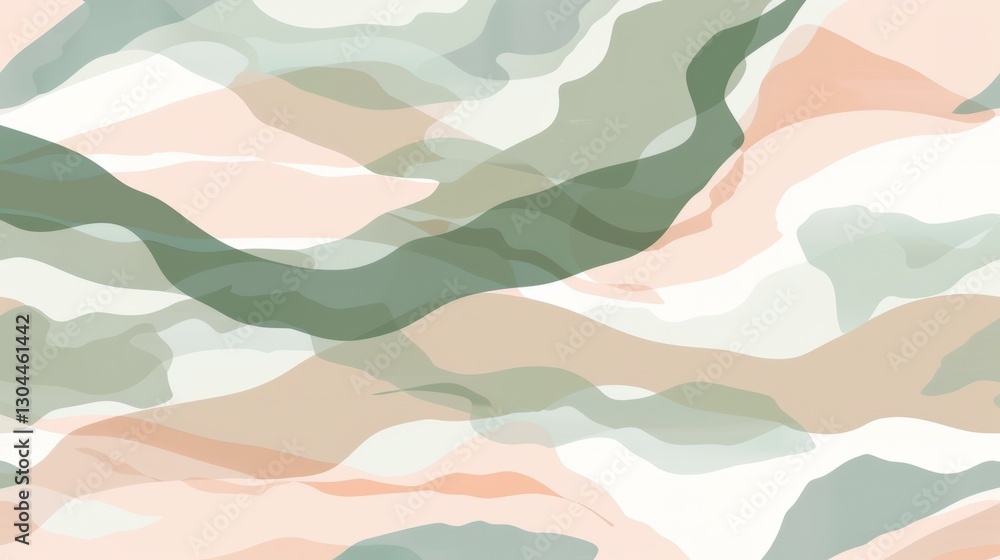 Poster a wavy, abstract pattern composed of curved lines that intertwine and flow harmoniously.