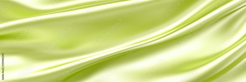 Poster abstract, minimalist background with a subtle wave texture of delicate pale green color gradient.