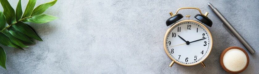 Graphic representation of time tracking habits and consistency in daily routines