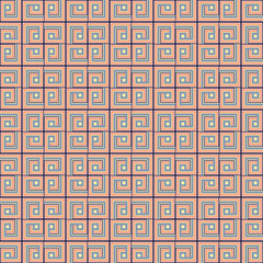 Beautiful seamless pattern design by geometric 