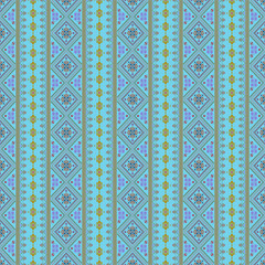 Beautiful retro seamless pattern design by geometric 