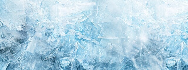 Obraz premium Ice freeze frozen cold abstract hard water soft blue color texture surface.