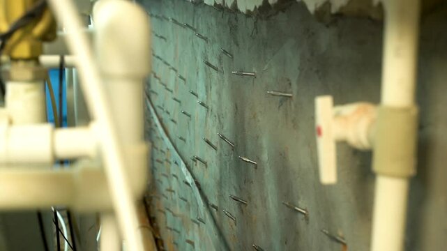 Installation work. Waterproofing