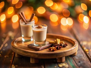 Celebrate National Horchata Day: Miniature Creamy Rice Milk Drink Scene