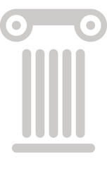 history flat web icon concept