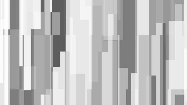 grey white vertical lines geometric motion design abstract background seamless loop animation 4k footage