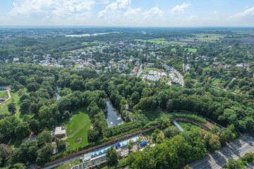 Sommer in der oberbayerischen Autostadt Ingolstadt rund um das Kreuztor