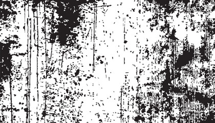 Grunge black and white seamless pattern. Monochrome abstract texture. Grunge Texture.