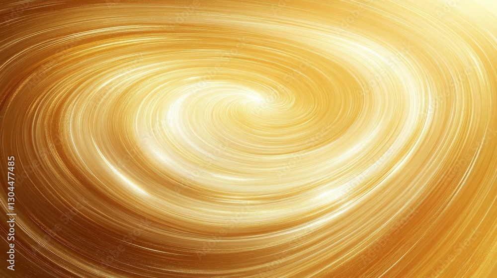 Poster golden swirl, abstract background with dynamic brush strokes, smooth gradient and high resolution