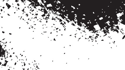 Black and white grunge texture. Grunge Grainy texture. Monochrome texture. Abstract Grunge texture.