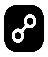 Node icon filled with black