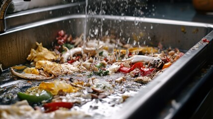Washing Away Leftovers: Kitchen Sink Waste Disposal