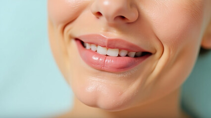 Fototapeta premium exfoliate lips regular scrubs smoother softer skin texture immediately