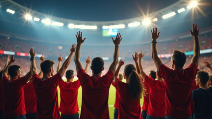 fans cheer soccer matches enthusiastically together always excitedly supporting favorite