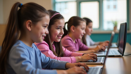 girls learn code classrooms peer support instruction teachers building computer science