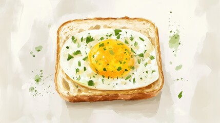 National Egg Salad Week, illustration