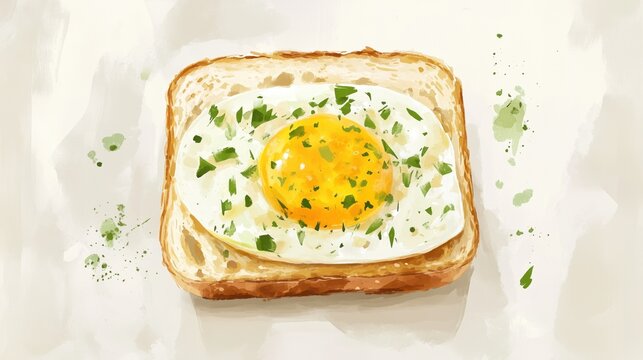 National Egg Salad Week, illustration