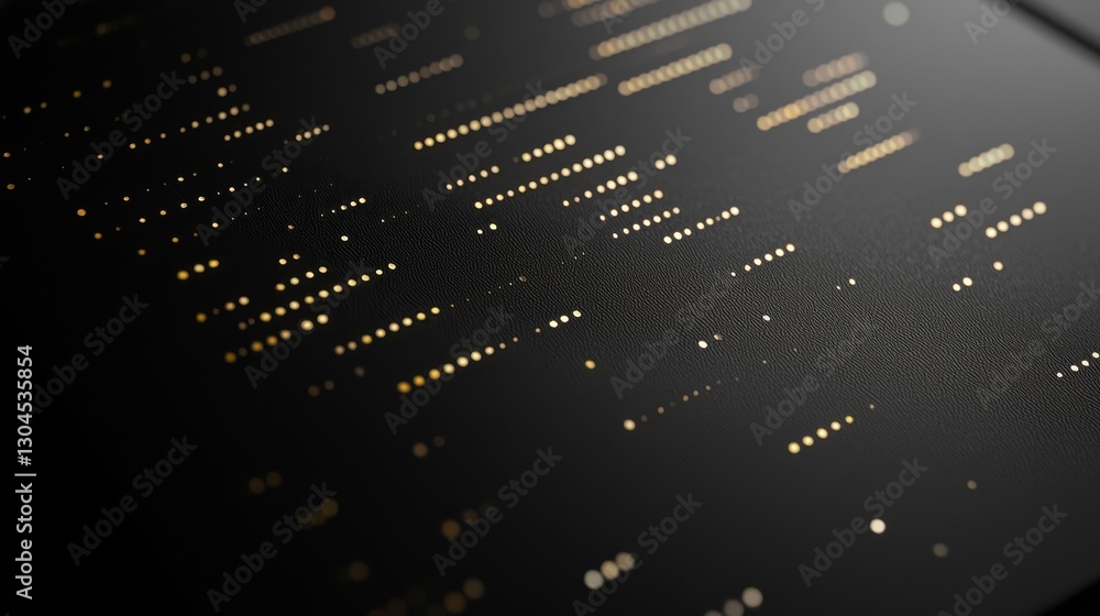 Poster intriguing data visualization patterns digital realm graphic design modern aesthetic close-up artist