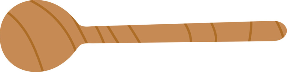 Wooden Spoon Designed for Cooking and Serving