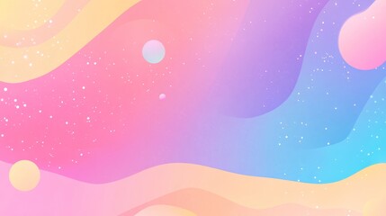 Dreamy Cosmic Gradient, Perfect For Abstract Backgrounds And Ethereal Designs.