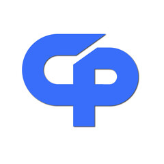 Web line modern color full logo design