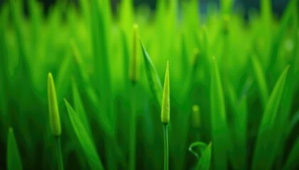 Fototapeta premium Detail of lemongrass leaves and stems in garden, garden, stem