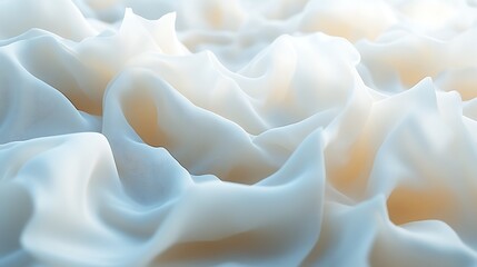 Abstract draped fabric texture, soft light, close-up