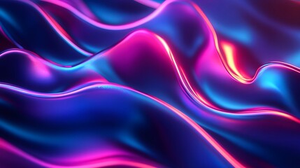 Obraz premium abstract purple background with waves