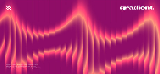 Ripple gradient background design. Modern ripple glass texture effect.