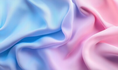 Fototapeta premium Serene abstract gradient texture of pastel blue and pink tones blending seamlessly creating a soft and peaceful design .