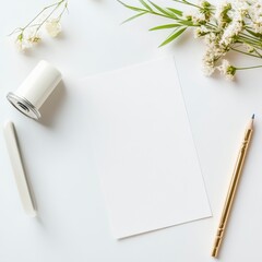 White Page Still Life